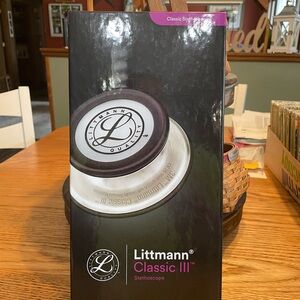 Littmann Classic III Stethoscope Black and champagne